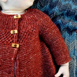 Ravi Junior Cardigan Pattern(Ravi Junior) -Stolen Yarn Store 2