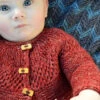 Ravi Junior Cardigan Pattern(Ravi Junior) -Stolen Yarn Store 4