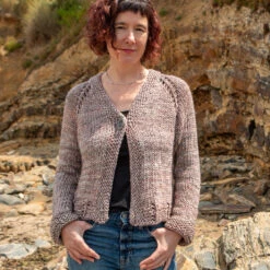 Breac Cardigan Pattern(Breac) -Stolen Yarn Store 9230 square
