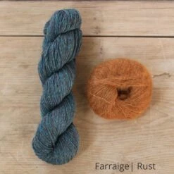 Quilted Feather Yarn Kit(Quilted Feather Yarn Kit) 25 Quilted Feather Yarn Kit(Quilted Feather Yarn Kit) -Stolen Yarn Store Farraige rudst