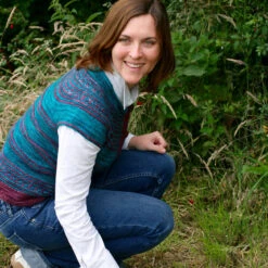 Eilonwy Cardigan Pattern(Eilonwy) -Stolen Yarn Store IMG 0505