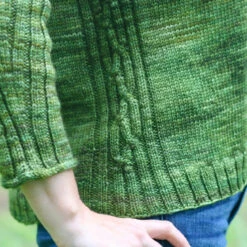 Mossy Way Sweater Pattern(Mossy Way) -Stolen Yarn Store IMG 0698