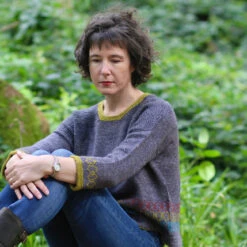 Korat Sweater Sweater Pattern(Korat Sweater) -Stolen Yarn Store IMG 0742