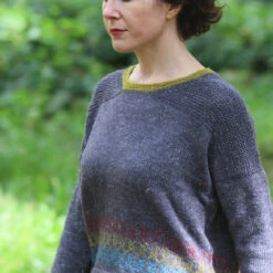 Korat Sweater Sweater Pattern(Korat Sweater) -Stolen Yarn Store IMG 0764