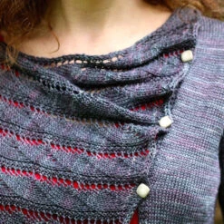 Dark Pearl Cardigan Pattern(Dark Pearl) -Stolen Yarn Store IMG 0796