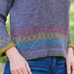 Korat Sweater Sweater Pattern(Korat Sweater) -Stolen Yarn Store IMG 0798