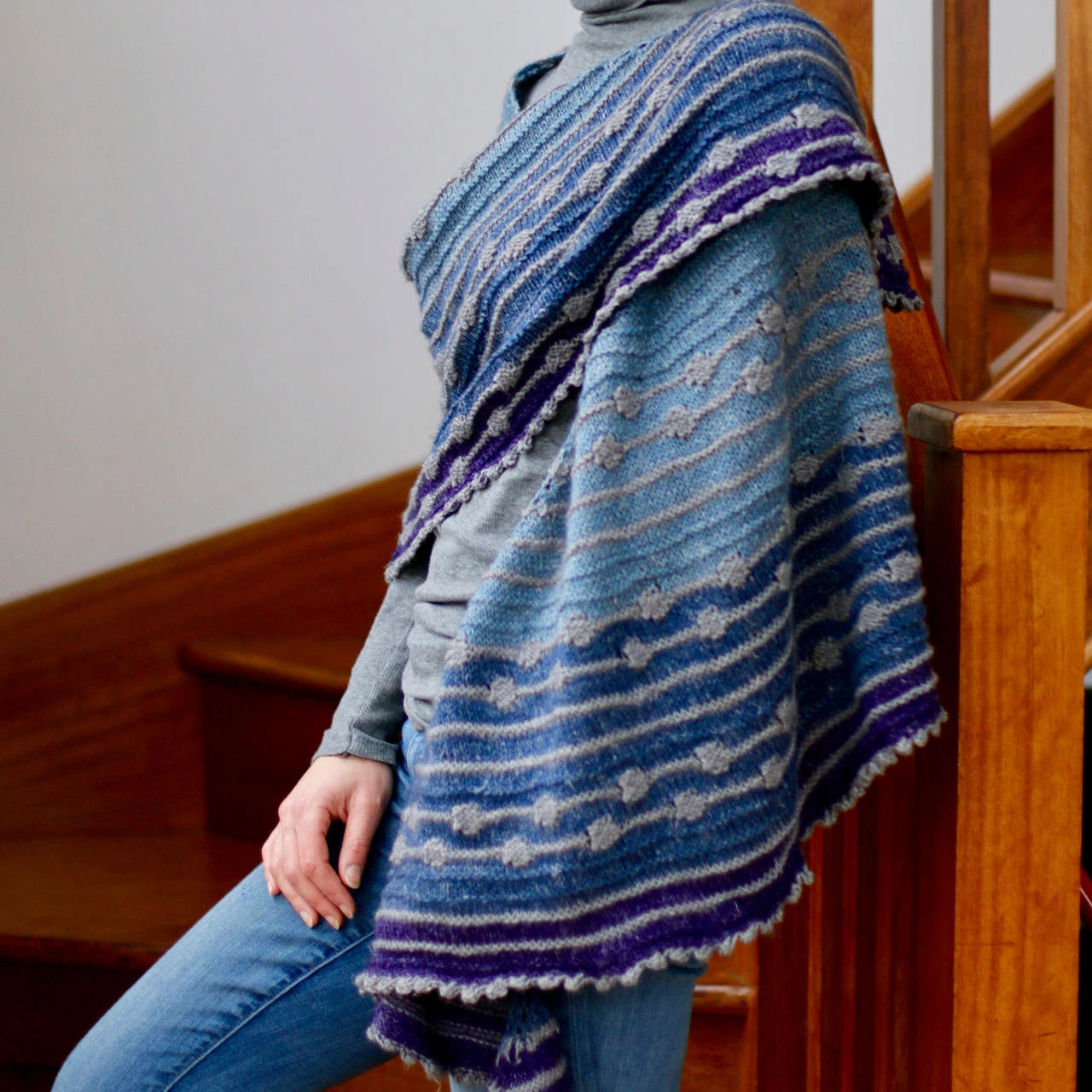 Half Moon Street Shawl Pattern(Half Moon Shawl) 7 Half Moon Street Shawl Pattern(Half Moon Shawl) - Image 5