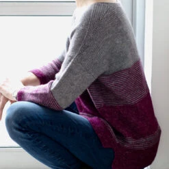 Coiled Magenta Sweater Pattern(Coiled Magenta) -Stolen Yarn Store IMG 1488