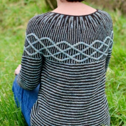 Ribosome Cardigan Pattern(Ribosome) -Stolen Yarn Store IMG 1585