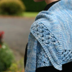 Uisce Shawl Pattern(Uisce) 7 Uisce Shawl Pattern(Uisce) -Stolen Yarn Store IMG 1830 2