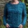 Tangential Blues Sweater Pattern(Tangential Blues) -Stolen Yarn Store IMG 3632