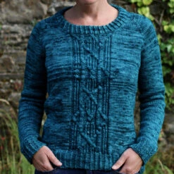 Tangential Blues Sweater Pattern(Tangential Blues)