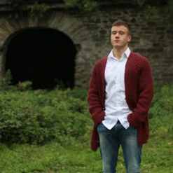 Novio Cardigan Pattern(Novio) -Stolen Yarn Store IMG 4161