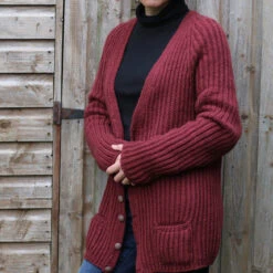 Novio Cardigan Pattern(Novio) -Stolen Yarn Store IMG 4274