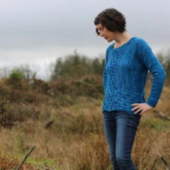Wave Ripples Sweater Pattern(Wave Ripples) -Stolen Yarn Store IMG 4383