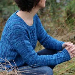 Wave Ripples Sweater Pattern(Wave Ripples) -Stolen Yarn Store IMG 4388