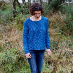 Wave Ripples Sweater Pattern(Wave Ripples) -Stolen Yarn Store IMG 4419