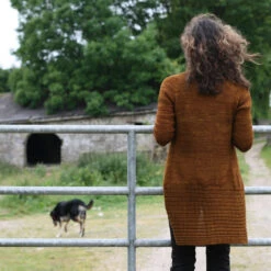 Pecan Crush Cardigan Pattern(Pecan Crush) -Stolen Yarn Store IMG 4759