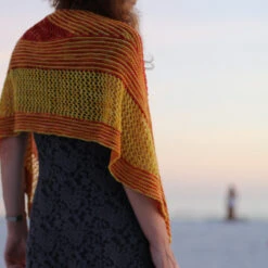 Penrose Tile Shawl Pattern(Penrose Tile) 9 Penrose Tile Shawl Pattern(Penrose Tile) -Stolen Yarn Store IMG 5276