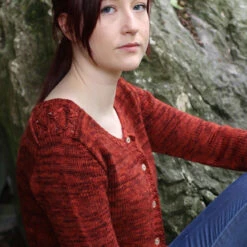 Capall Dubh Cardigan Pattern(Capall Dubh) -Stolen Yarn Store IMG 5443