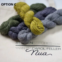 Waning Crescent Yarn Kit(Waning Crescent Yarn Kit) -Stolen Yarn Store IMG 5452