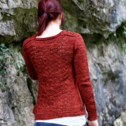 Capall Dubh Cardigan Pattern(Capall Dubh) -Stolen Yarn Store IMG 5460