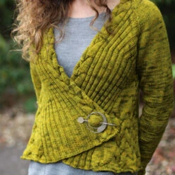 Landscape Waves Cardigan Pattern(Landscape Waves)