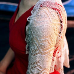 Summer Affair Shrug Pattern(Summer Affair) -Stolen Yarn Store IMG 6386 2