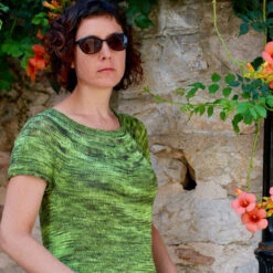 Summer Drops Top Pattern(Summer Drops) -Stolen Yarn Store IMG 7137