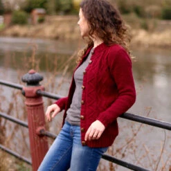 Quirinalis Cardigan Pattern(Quirinalis) -Stolen Yarn Store IMG 7356