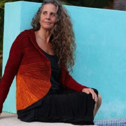 Dragon Flames Cardigan Pattern(Dragon Flames)