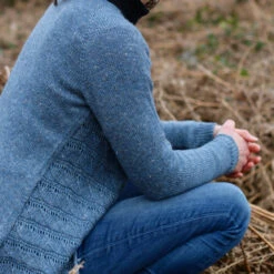 Dark Pearl Nua Cardigan Pattern(Dark Pearl Nua) -Stolen Yarn Store IMG 7727