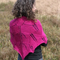 Rose Song Shawl Pattern(Rose Song) -Stolen Yarn Store IMG 7767