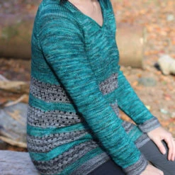 Lignite Sweater Pattern(Lignite) -Stolen Yarn Store IMG 7837