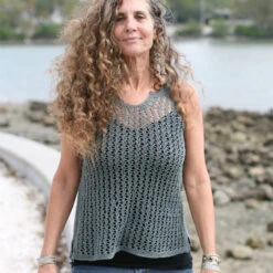 Huevos Tank Pattern(Huevos) -Stolen Yarn Store IMG 9598