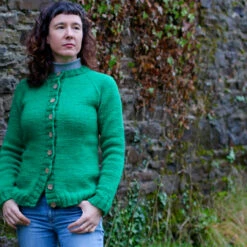 Spring Greens Cardigan Pattern(Spring Greens) -Stolen Yarn Store IMG 9601