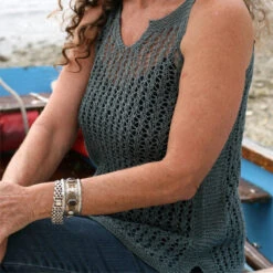 Huevos Tank Pattern(Huevos) -Stolen Yarn Store IMG 9610