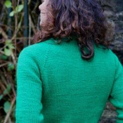 Spring Greens Cardigan Pattern(Spring Greens) -Stolen Yarn Store IMG 9627