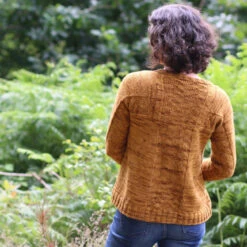 Camira Cardigan Pattern(Camira) -Stolen Yarn Store IMG 9925