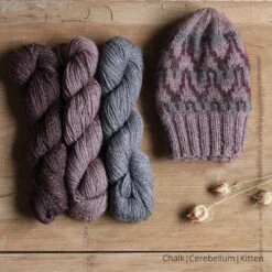 Wobble Wave Hat Yarn Kit(Wobble Wave Hat Yarn Kit) -Stolen Yarn Store chalk cerebellum kitten