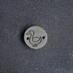 Leather Tag(Leather Tag) -Stolen Yarn Store duckietag1