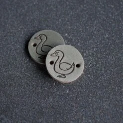 Leather Tag(Leather Tag) -Stolen Yarn Store duckietag2