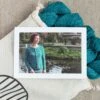 Holly Blue Cardigan Yarn Kit(Blue Holly Cardigan Yarn Kit) -Stolen Yarn Store holly blue hero