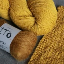 Mizen Scarf Yarn Kit(Mizen Scarf Yarn Kit) -Stolen Yarn Store mustard 8ccdb14a 4a31 4ee2 9ff0 ffe2327712fe