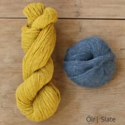 Quilted Feather Yarn Kit(Quilted Feather Yarn Kit) 28 Quilted Feather Yarn Kit(Quilted Feather Yarn Kit) -Stolen Yarn Store oir slate