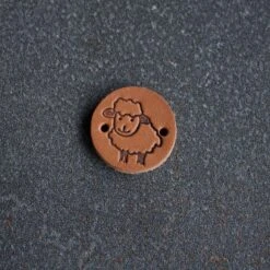 Leather Tag(Leather Tag) -Stolen Yarn Store sheeptag