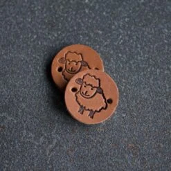 Leather Tag(Leather Tag) -Stolen Yarn Store sheeptag2